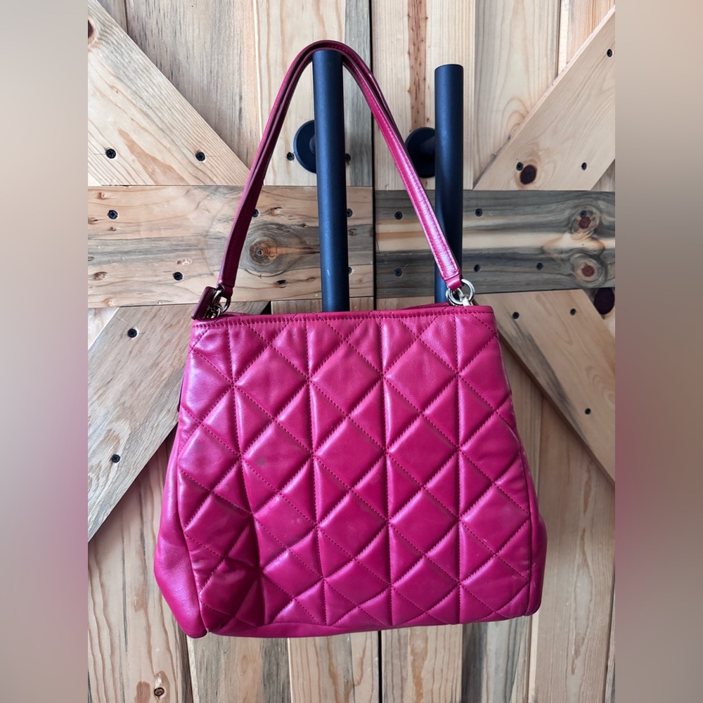 Coach Quilted Shoulder Bag